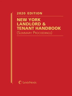 cover image of New York Landlord & Tenant Handbook